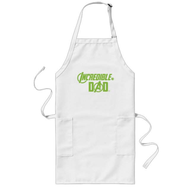 Avengers | Incredible Dad Long Apron (Front)