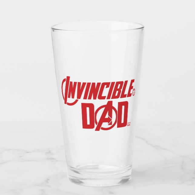 Avengers | Invincible Dad Glass (Front)