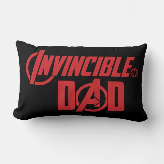 Avengers | Invincible Dad Lumbar Pillow (Front)