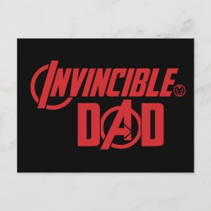Avengers   Invincible Dad Postcard