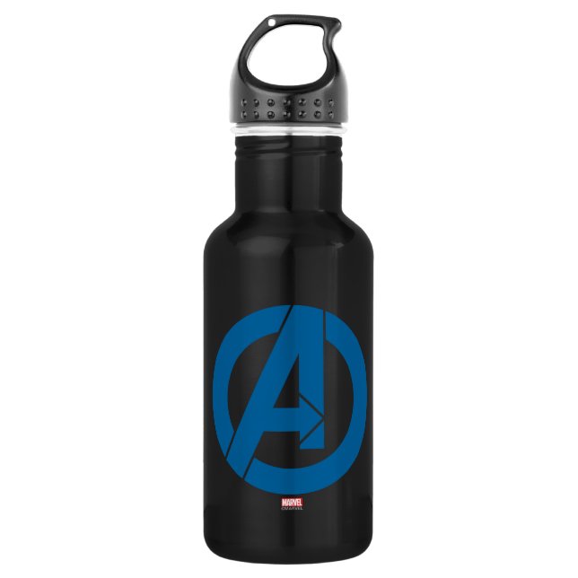 Avengers Logo 532 Ml Water Bottle (Front)