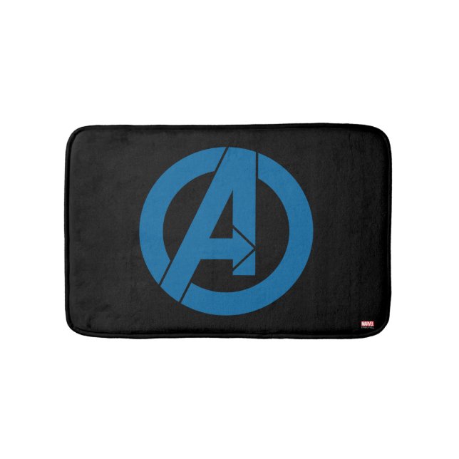 Avengers Logo Bath Mat (Front)