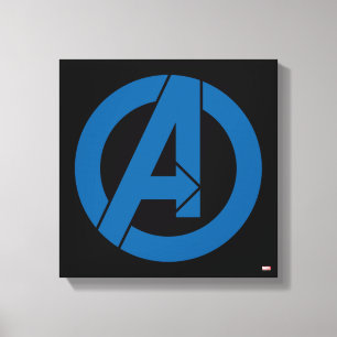 Avengers Logo Canvas Print