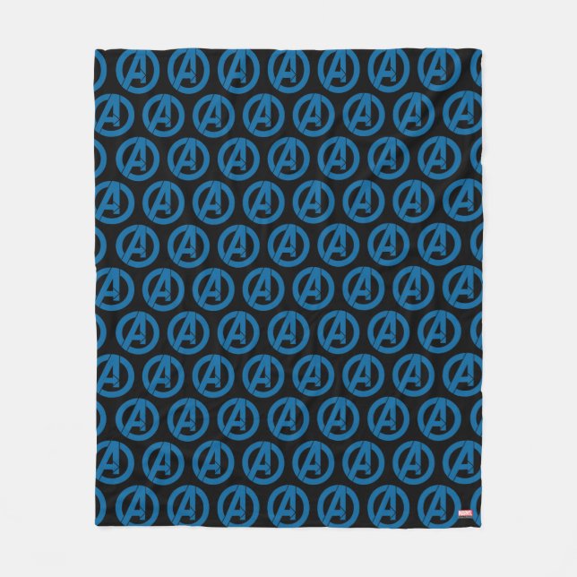 Avengers Logo Fleece Blanket (Front)