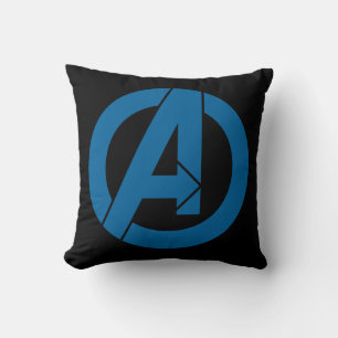 Avengers Logo Throw Pillow