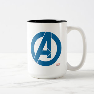Avengers Logo Two-Tone Coffee Mug