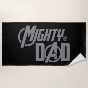 Avengers   Mighty Dad Beach Towel