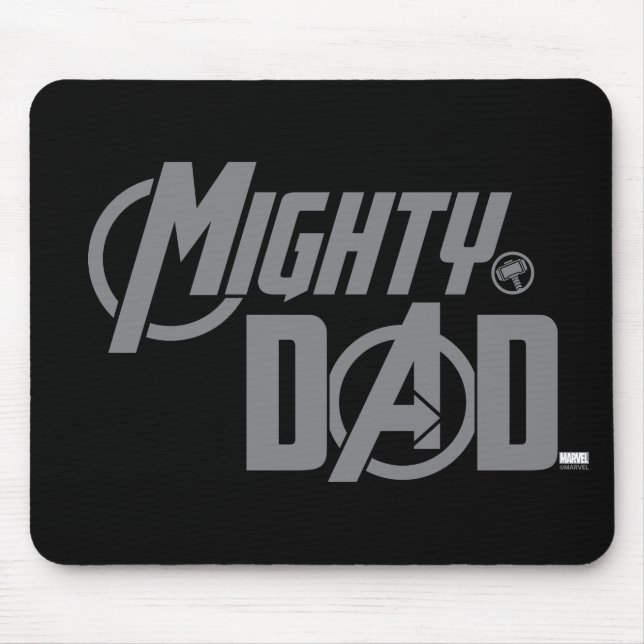Avengers | Mighty Dad Mouse Pad (Front)