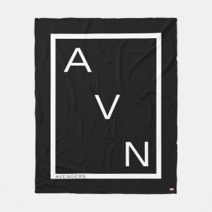 Avengers   Minimalist Avengers Logo Fleece Blanket