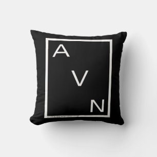 Avengers Minimalist Avengers Logo Throw Pillow
