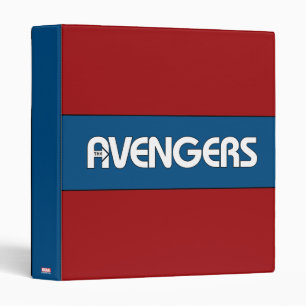Avengers Outline Logo Binder