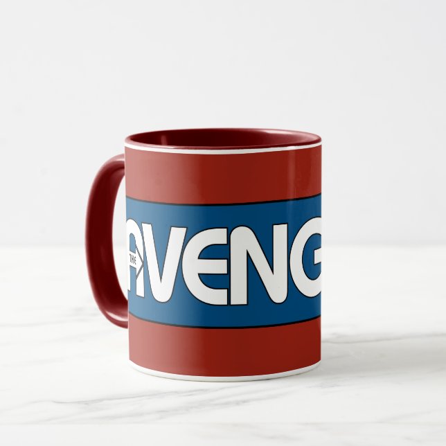 Avengers Outline Logo Mug (Front Left)