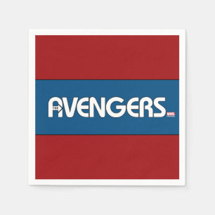 Avengers Outline Logo Napkin
