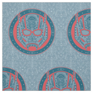 Avengers   Paisley Ant-Man Logo Fabric