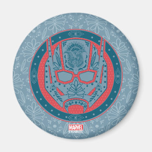 Avengers Paisley Ant-Man Logo Magnet