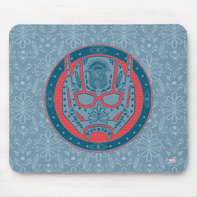Avengers | Paisley Ant-Man Logo Mouse Pad (Front)