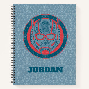 Avengers Paisley Ant-Man Logo Notebook