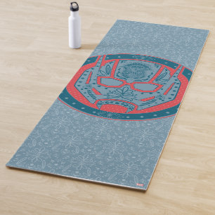 Avengers Paisley Ant-Man Logo Yoga Mat