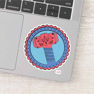 Avengers   Paisley Thor Hammer Logo