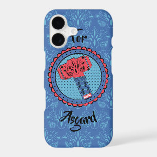 Avengers Paisley Thor Hammer Logo