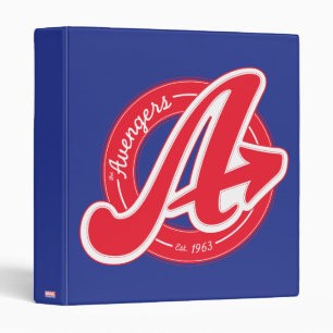 Avengers   Retro Avengers Logo Est 1963 Binder