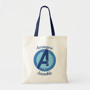 Avengers Scalloped Avengers Logo Tote Bag