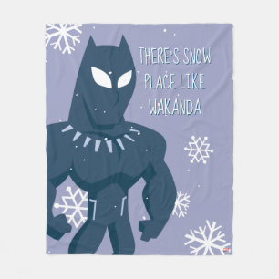 Avengers Seasonal   Black Panther Fleece Blanket