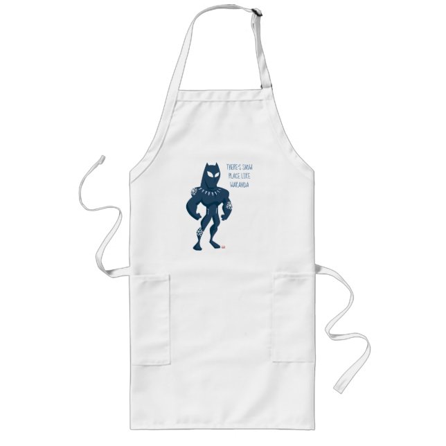 Avengers Seasonal | Black Panther Long Apron (Front)