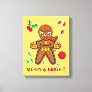 Avengers Seasonal   Black Widow Cookie Canvas Print