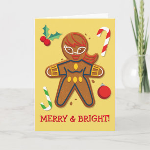 Avengers Seasonal Black Widow Cookie Card