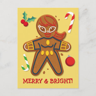 Avengers Seasonal Black Widow Cookie Postcard