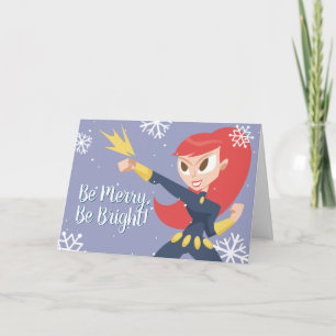 Avengers Seasonal Black Widow Holiday Card