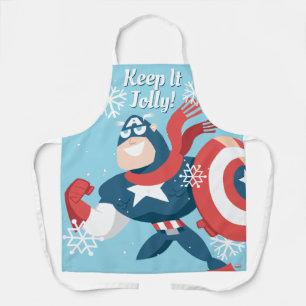 Avengers Seasonal Captain America Apron