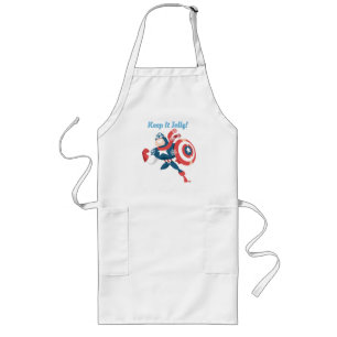 Avengers Seasonal Captain America Long Apron
