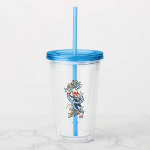 Avengers Seasonal   Captain Marvel "Be Merry" Acrylic Tumbler
