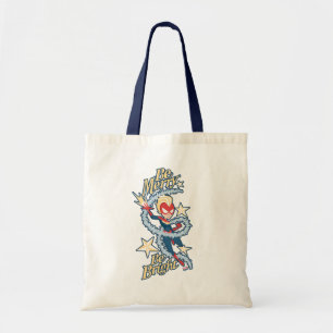 Avengers Seasonal Captain Marvel "Be Merry" Tote Bag