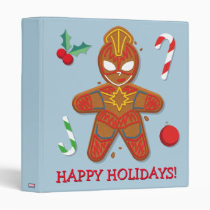 Avengers Seasonal Captain Marvel Cookie Binder