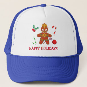 Avengers Seasonal   Captain Marvel Cookie Trucker Hat