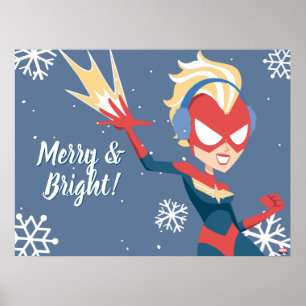 Avengers Seasonal Captain Marvel Poster