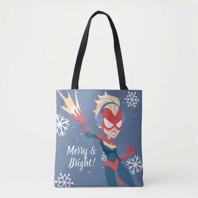 Avengers Seasonal | Captain Marvel Tote Bag (Front)