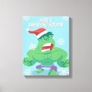 Avengers Seasonal Hulk Canvas Print