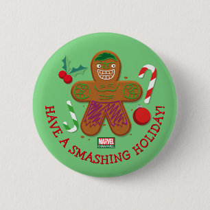 Avengers Seasonal   Hulk Cookie 2 Inch Round Button