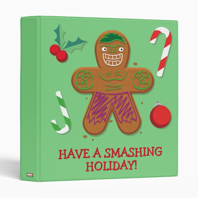 Avengers Seasonal | Hulk Cookie Binder (Front/Spine)