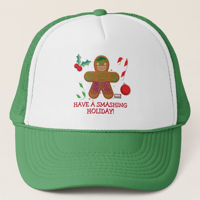 Avengers Seasonal | Hulk Cookie Trucker Hat (Front)