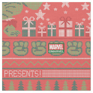 Avengers Seasonal   Hulk Cross-Stitch Gift Pattern Fabric