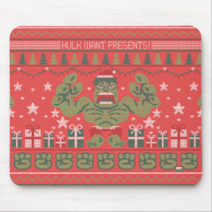 Avengers Seasonal   Hulk Cross-Stitch Gift Pattern Mouse Pad