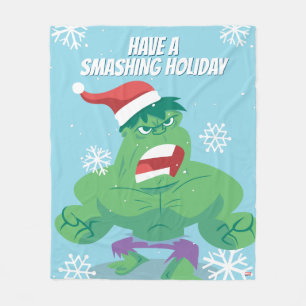Avengers Seasonal   Hulk Fleece Blanket