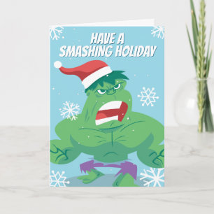Avengers Seasonal   Hulk Holiday Card