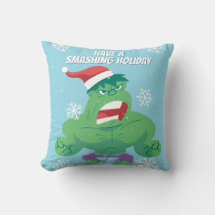 Avengers Seasonal Hulk Throw Pillow