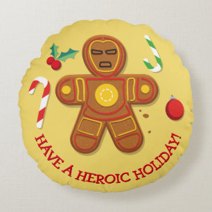 Avengers Seasonal   Iron Man Cookie Round Pillow